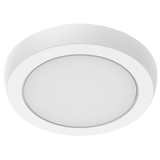 Satco 62-1900 Blink Performer - 8 Watt LED 5 Inch Round Fixture White Finish 5 CCT Selectable