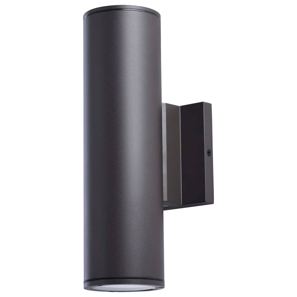 Satco 65-1755 10 Watt  3K/4K/5K CCT Selectable  1 Light Medium Wall Sconce  Up or Down Installation  Dark Bronze Finish  120-277 Volt