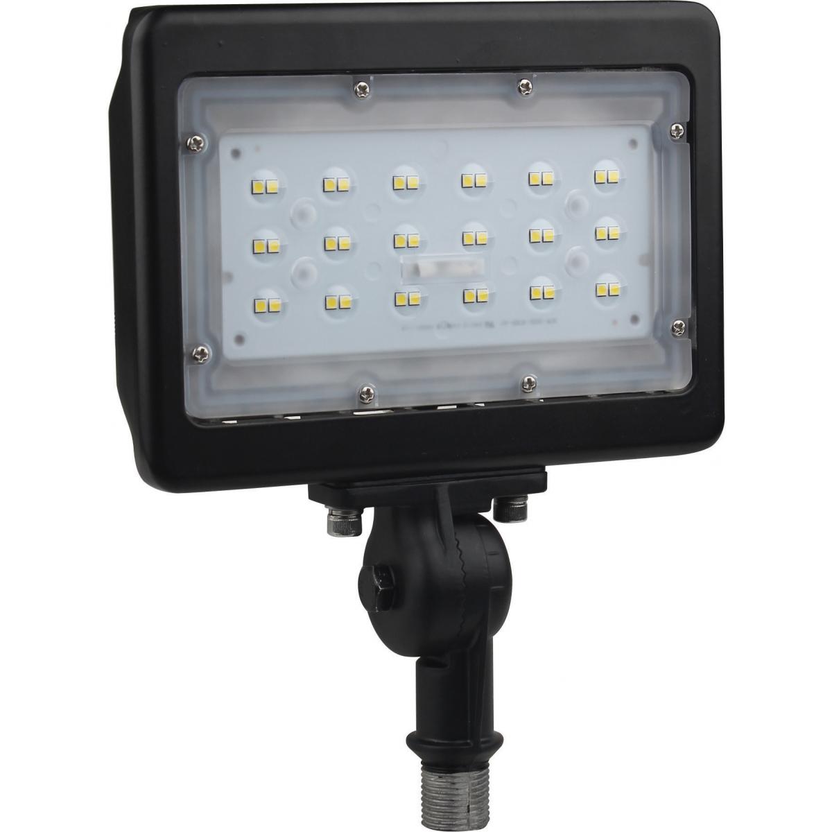 Satco 65-535R1 LED Medium Flood Light 30W 4000K Bronze Finish 100V-277V Dimmable