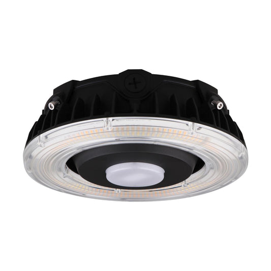 Satco 65-632R1 LED Canopy Fixture 100 Watt CCT Selectable Bronze Finish