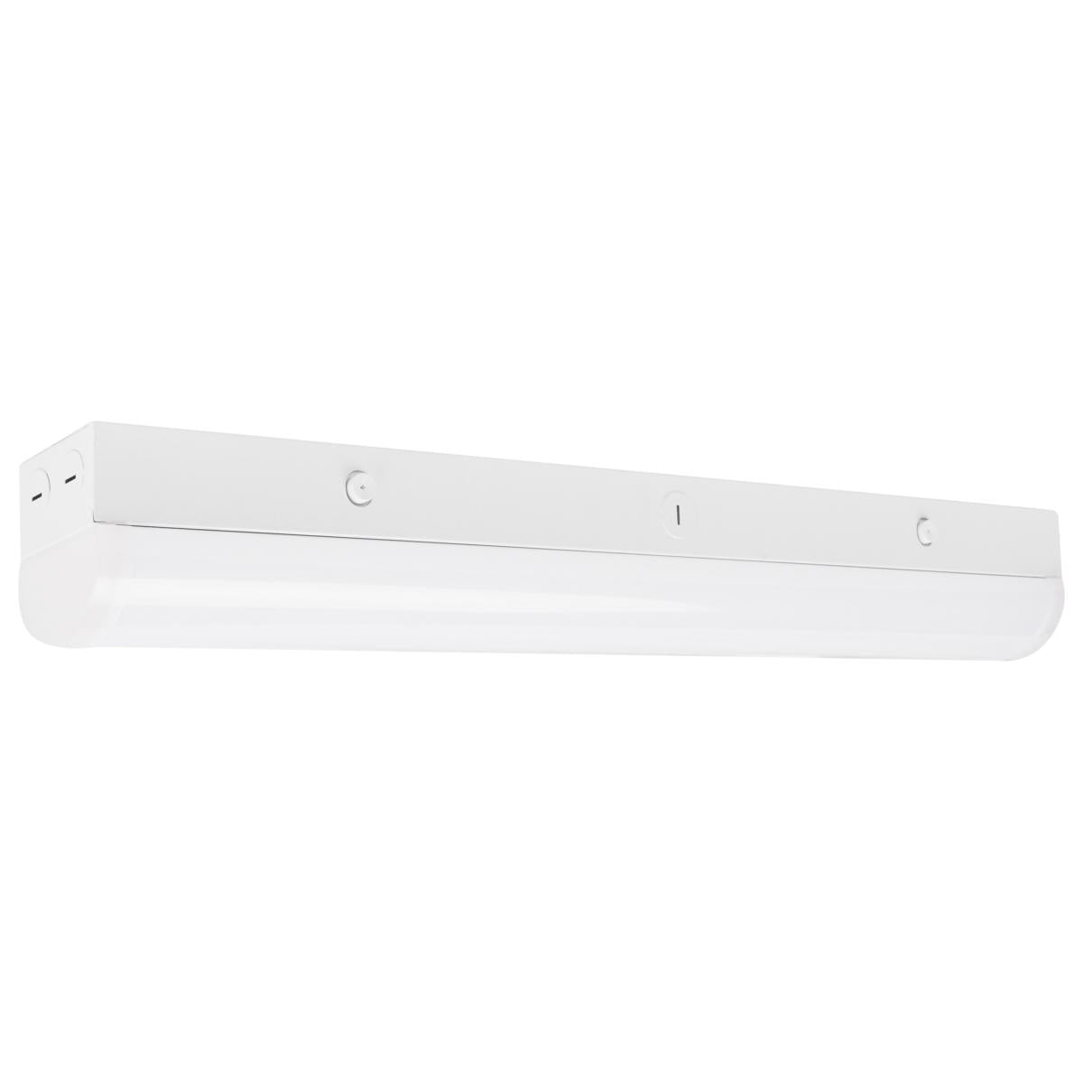 Satco 65-700R1 2 Foot LED Linear Strip Light Field Selectable White Finish