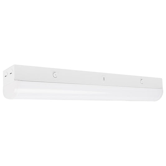 Satco 65-700 2 ft. LED Linear Strip Light CCT Selectable White Finish 100-277 Volt