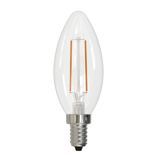 Bulbrite 776205 LED5B11/40K/FIL/D/B/2 5W 120V B11 E12 4000K