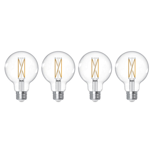 Bulbrite 776242 LED7ST18/27K/FIL/D/B/2/4P 7.6W ST18 E26 120V 2700K - 4 PACK
