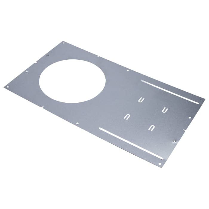 Satco 80-866 DL NC PLATE 6" RD FLAT ASYM 6-Inch Asymmetric New Construction Recessed Downlight Mounting Plate Flat