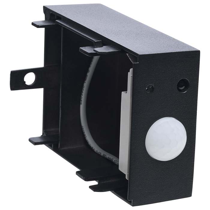 Satco 86-233 PIR SENSOR LINEAR CONNECTABLE Momentum PIR Sensor for LED Connectable Linear Strip Fixtures End Mount Black Finish