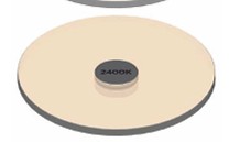 Soraa AC-E-CC-0002-00-S1 SORAA SNAP 4 inch diameter  Color Filter 1/2 CTO 3000K to 2400K