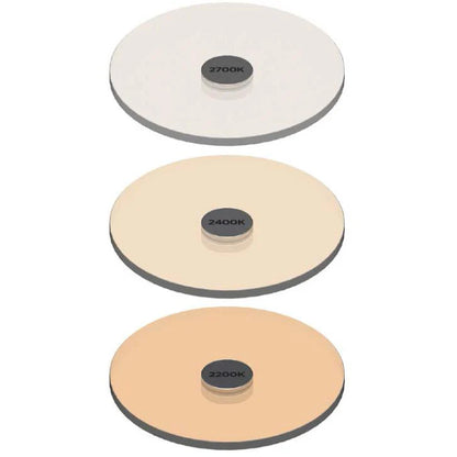 Soraa AC-E-CC-0003-00-S1 SNAP 4 inch 3/4 CTO color filter discs for warm conversion from 3000K to 2200K
