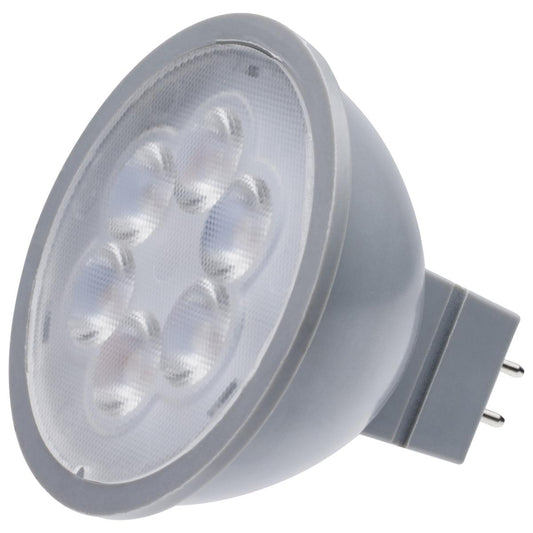 Satco S11391 4.5 Watt MR16 LED Silver Finish 2700K GU5.3 Base 360 Lumens 12 Volt