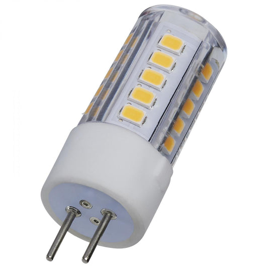 Satco S12316 3 Watt T5 LED Clear Finish GY6.35 Base 3000K 12 Volt