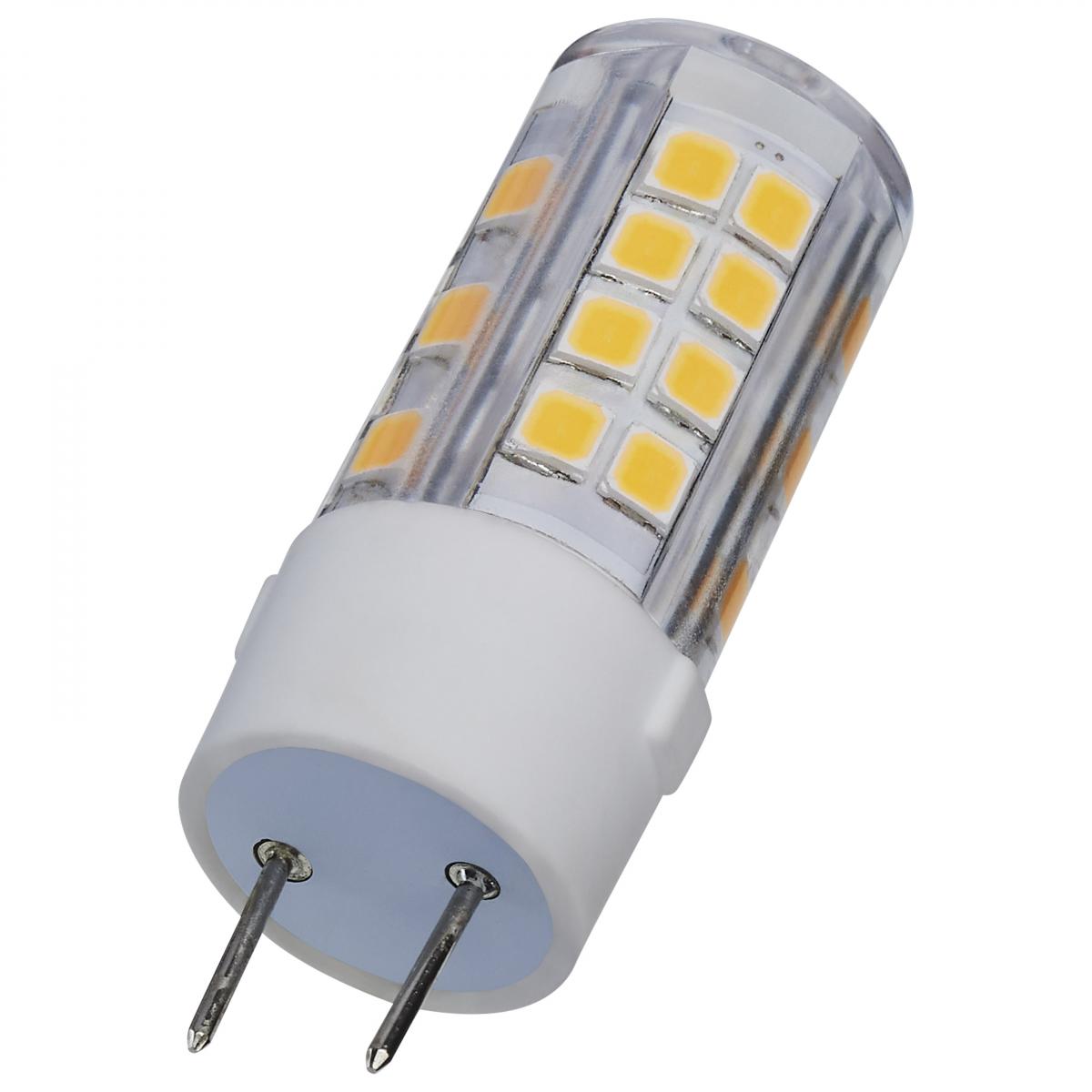 Satco S12126 4.5 Watt Mini LED G8 Base 3000K Clear Finish 120 Volt