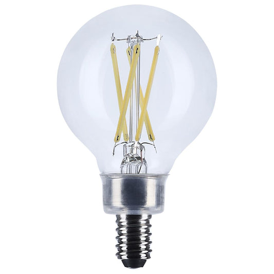 Satco S12478 5.5G16.5/LED/CL/950/120V/E12 5.5W G16.5 E12 5000K LED