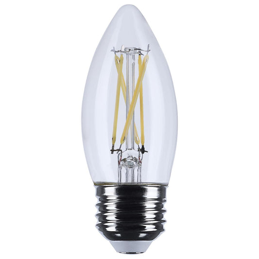 Satco S12502 5.5B11/LED/930/CL/120V/E26 5.5W B11 3000K E26 LED
