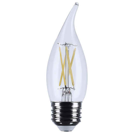 Satco S12513 5.5CA10/LED/950/CL/120V/E26 5.5W CA10 5000K E26 LED