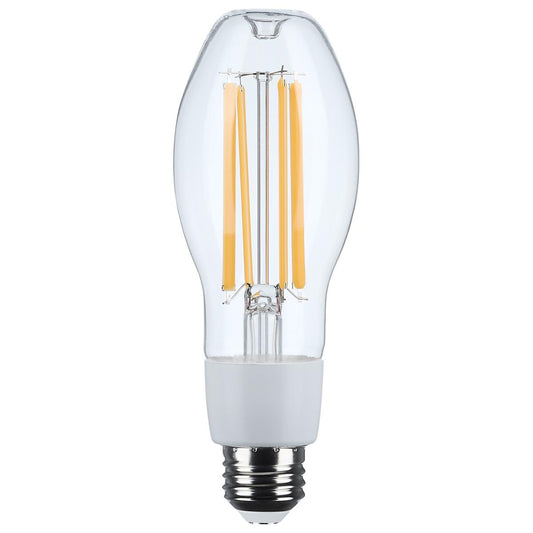 Satco S13181 13.5 Watt LED HID Replacement ED17 4000K Medium Base Clear 120-277 Range Voltage