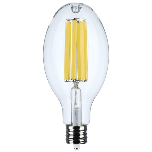 Satco S13193 56 Watt LED HID Replacement ED37 4000K Extended Mogul Base Clear 120-277 Range Voltage
