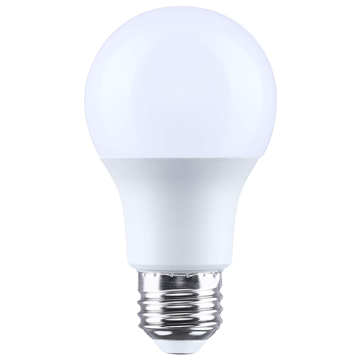 Satco S15134 6 Watt A19 LED  5000K CCT  80 CRI  Medium Base  Plastic  Dimmable  120 Volt