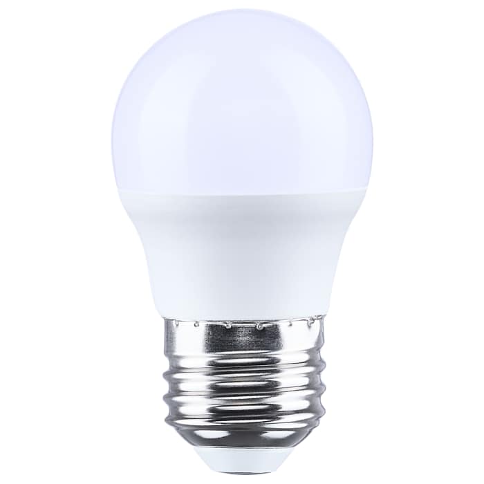 Satco S15209 5.5 Watt A15 LED  3000K CCT  80 CRI  Medium Base  Plastic  Dimmable  120 Volt