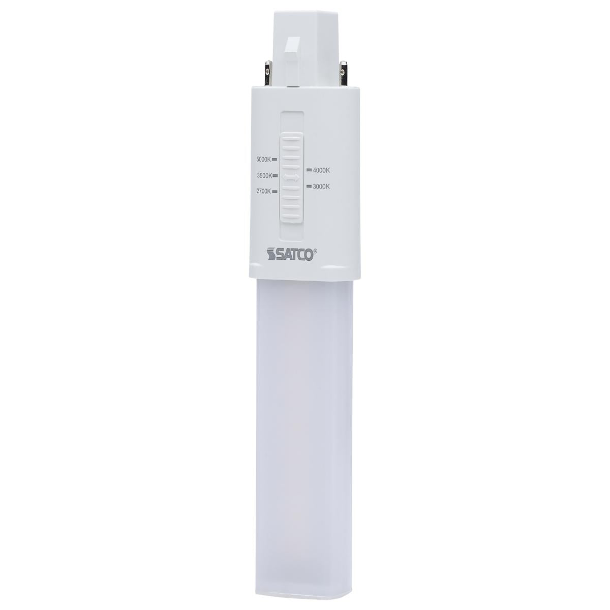 Satco S18405 4.5W/LED/CFL/5CCT/G23/BP 4.5W LED G23 27K/30K/35K/40K/50K 120-277V Type B Ballast Bypass