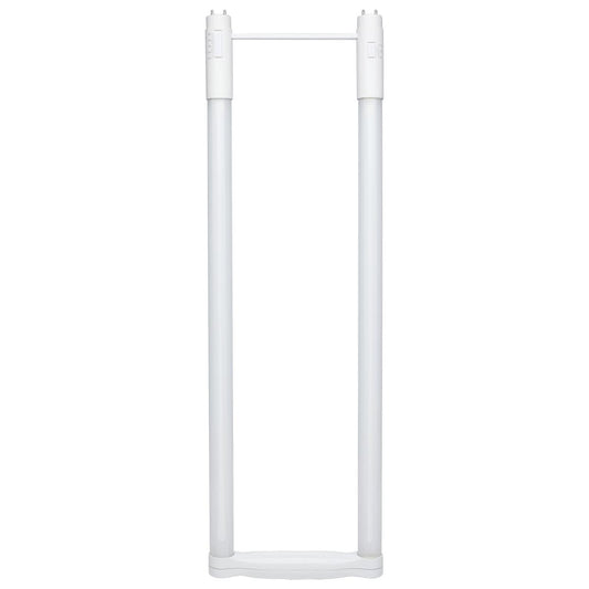 Satco S18413 11.5/13/15 Wattage Selectable T8 U-Bend LED 30K/35K/40K/50K/65K CCT Selectable 6-Inch Frost Finish 120-277 Range Voltage