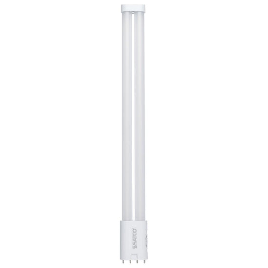 Satco S18422 16 Watt PLL LED 2G11 Base 30K/35K/40K/50K/65K CCT Selectable Ballast Bypass 120-277 Volt