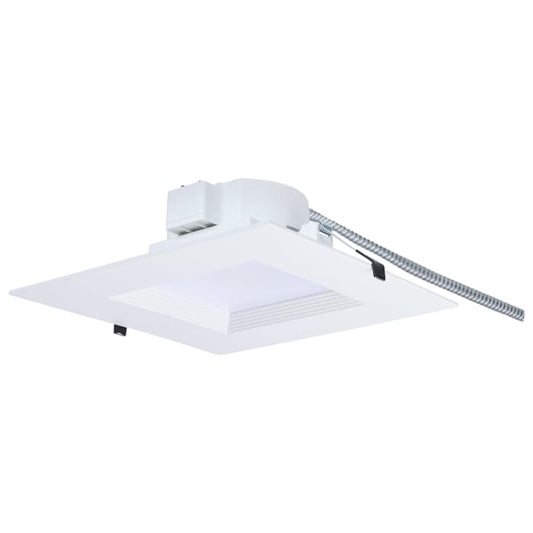 Satco S21611 35W/CDL/10/120-277/FS/SQ/DD 35W Field Selectable LED 10-Inch Downlight Dual Dimming Square 120-277 Volt