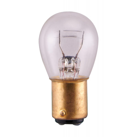 Satco S2733 1157 26.88/8.26 Watt miniature S8 1200/5000 Average rated hours Double Contact Bayonet base 12.8/14 Volt 2-Card