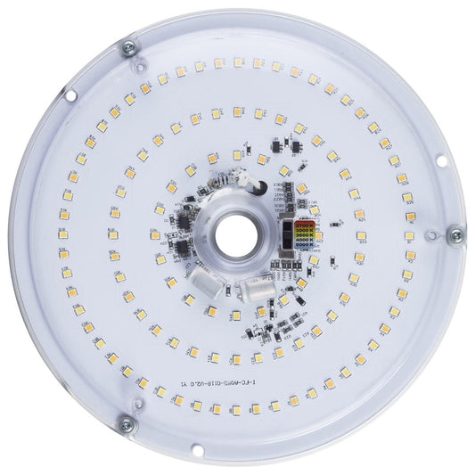 Satco S29781 21 Watt Retrofit LED Light Engine 27K/30K/35K/40K/50K CCT Selectable Clear 120 Volt
