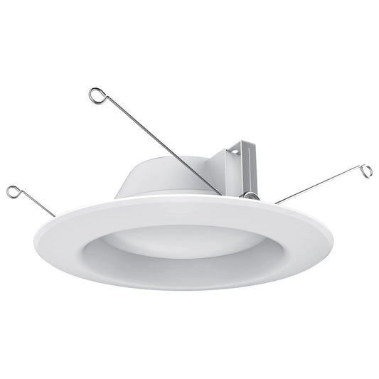 Replacement for Satco S39313 7.2 Watt LED Downlight Retrofit 5-6 Inches 3000K 120 Volt White Finish - NOW S12602