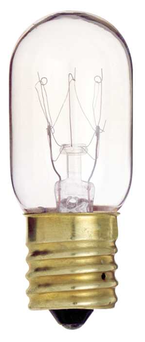Satco S4722 15T7N 15W Intermediate Base Indicator Bulb