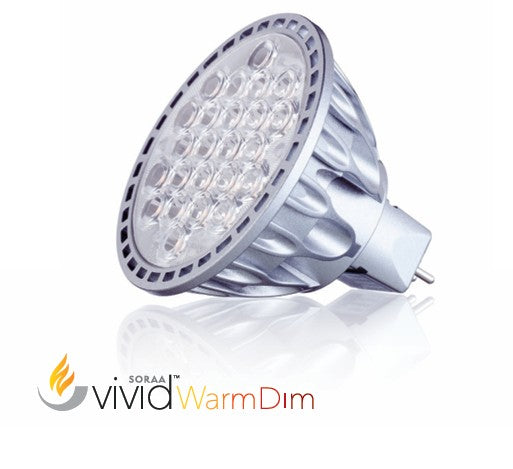 Soraa SM16-07-25DM-927/918-01 SORAA VIVID WARM DIM MR16 GU5.3 12V 7.5W 25° 2700K