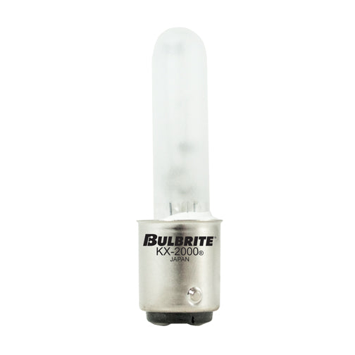 Bulbrite 473241 KX40FR/DC 40 Watt 120 DC Double Contact Base T3 Frost Krypton