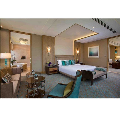 Hotel room lighting using Soraa BRILLIANT PAR30 Short Neck 25 degree 3000K LED lamps