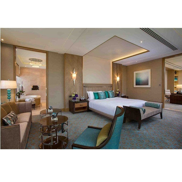 Hotel room lighting using Soraa BRILLIANT PAR30 Long Neck 25 degree 3000K LED lamps