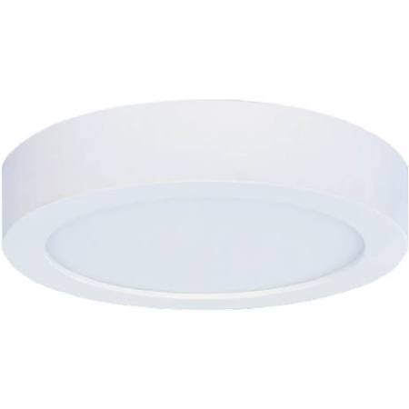 Bulbrite 773136 LED10DL/5/940/WHSQ/J/D 10W LED 5.5" FLUSH MOUNT WHITE SQUARE DIMMABLE JA8 4000K 120V