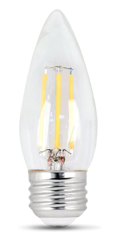 FEIT BPETC40/850/LED/2 300 Lumen E26 5000K Dimmable Torpedo Tip LED