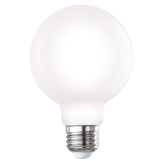 Bulbrite 776696 LED7G25/27K/FIL/M/D/B 7W LED G25 2700K FILAMENT MILKY E26 DIM