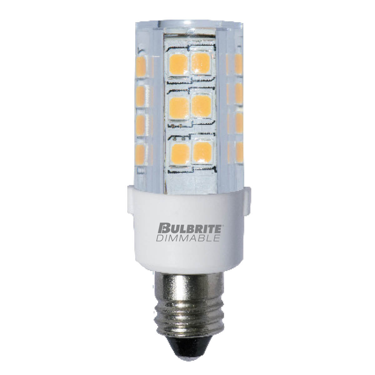 Bulbrite 770592 LED4E11/27K/120/D 4.5W LED E11 CLEAR 2700K 120V DIMMABLE