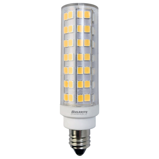 Bulbrite 770640 LED6E11/27K/120/D 6.5W LED E11 CLEAR 2700K DIMMABLE 120V