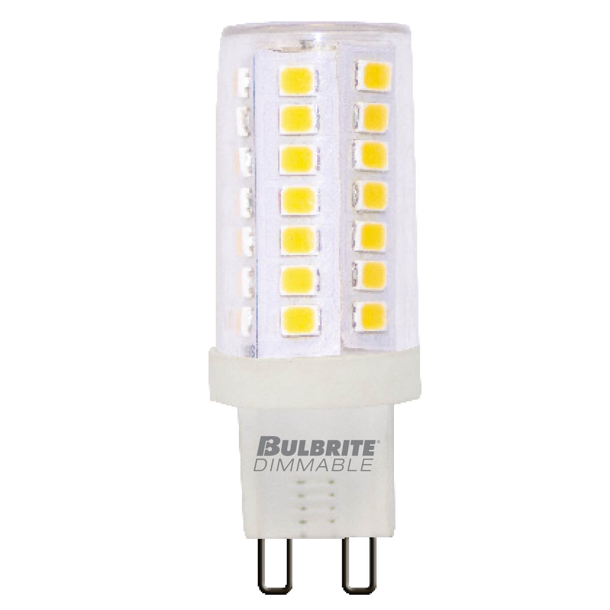 Bulbrite 770647 LED5G9/27K/120/D/2 5W LED G9 CLEAR 2700K DIMMABLE 120V