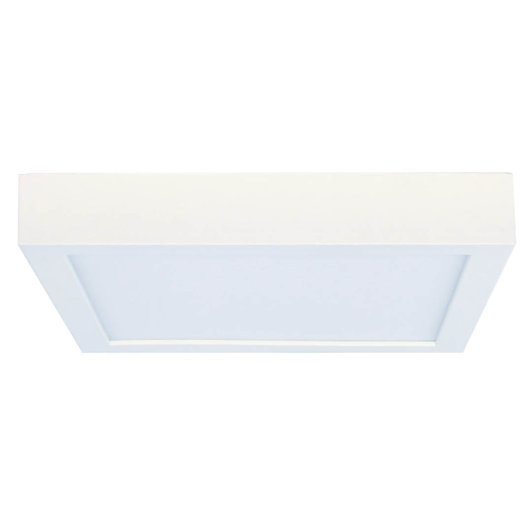 Bulbrite 773134 LED10DL/5/927/WHSQ/J/D 10W LED 5.5'' FLUSH MOUNT WHITE SQUARE DIMMABLE JA8 2700K 120V