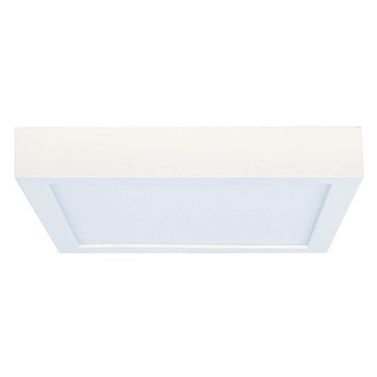 Bulbrite 773146 LED15DL/7/927/WHSQ/J/D 15W LED 7'' FLUSH MOUNT WHITE SQUARE DIMMABLE JA8 2700K 120V