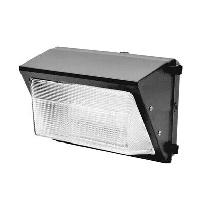 EIKO 12562 WPG/70W/750/U/BZ Wallpack Glass 70W 70CRI 8660LM 5000K 120-277V Bronze