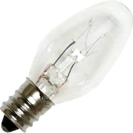 Replacement for Eiko 40351 4C7/130V 4W 130V C-7 Candelabra Screw Base Incandescent