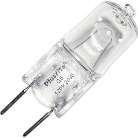 Plusrite 3410 JCD50/CL/G8/120 50W G8 120V Halogen