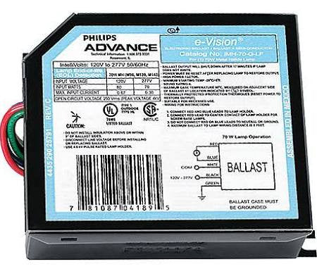 Advance IMH-70-G-LF IMH70GLF 70W HID Metal Halide Electronic Ballast