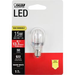 FEIT BPT6/SU/LED 50 Lumen T6 3000K Non-Dimmable LED