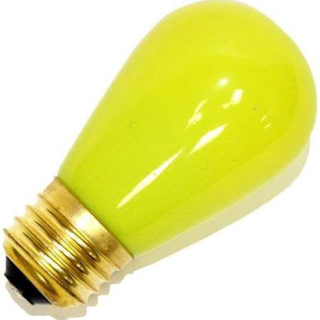 Halco 105336 S14YEL11C 11W S14 CERAMIC YELLOW 130V