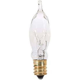 Satco S3241 7.5W 120V CA5 Candelabra Base Clear