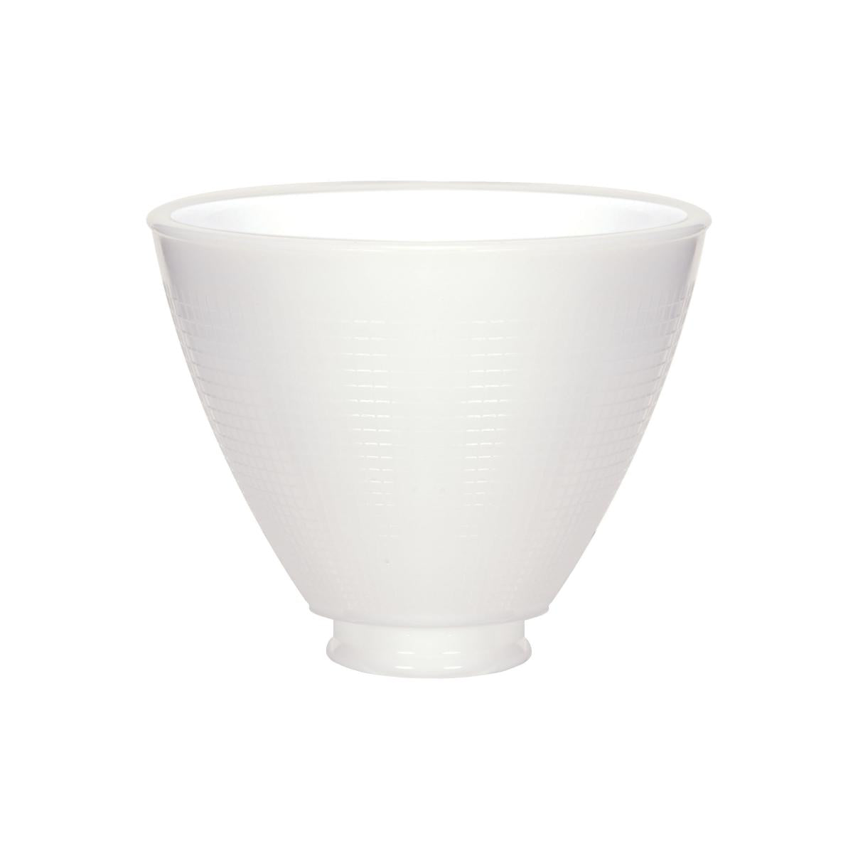 Satco 50-165 I.E.S. Shade 6 in. Diameter 2-1/4 in. Fitter 4-3/4 in. Height